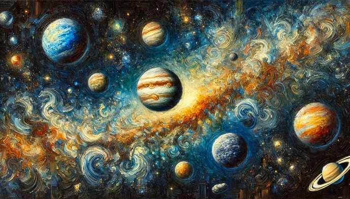 Planets in Space