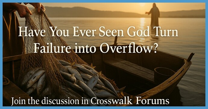 Have You Ever Seen God Turn Failure into Overflow