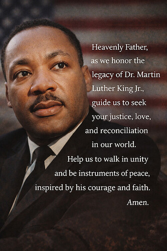 Dr. King’s legacy of peace