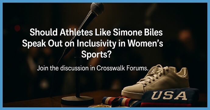 Should Athletes Like Simone Biles Speak Out on Inclusivity in Women’s Sports