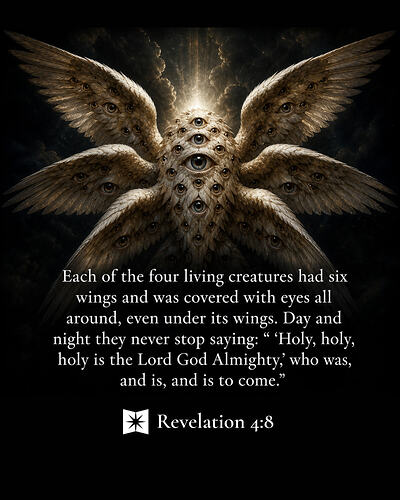 Revelation 4:8 Bible verse of the day