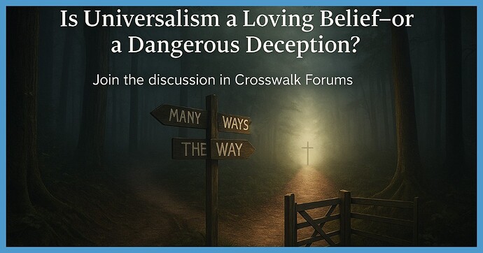 Is Universalism a Loving Belief or a Dangerous Deception