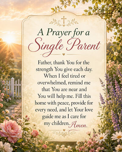 prayer-for-single-parents
