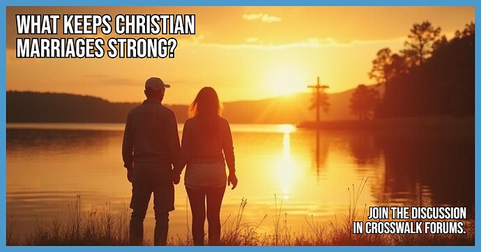 Taking the Marriage Plunge What Keeps Christian Marriages Strong