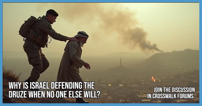 Why Is Israel Defending the Druze When No One Else Will