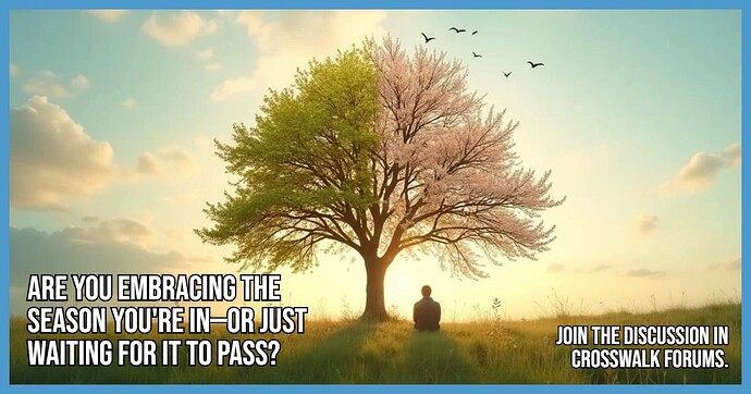 Are You Embracing the Season You're In—or Just Waiting for It to Pass