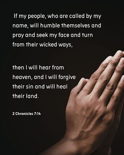 2 Chronicles 7:14 verse of the day