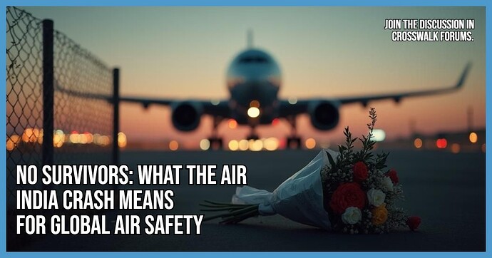 No Survivors What the Air India Crash Means for Global Air Safety